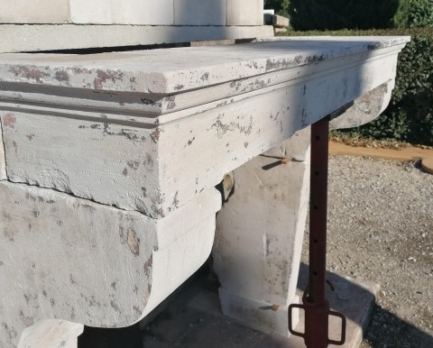 CHEMIN&Eacute;E EN PIERRE ANCIENNE LOUIS XIII