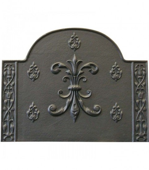 PLAQUE DE CHEMINEE EN FONTE