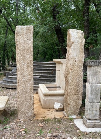 STONE PILARS