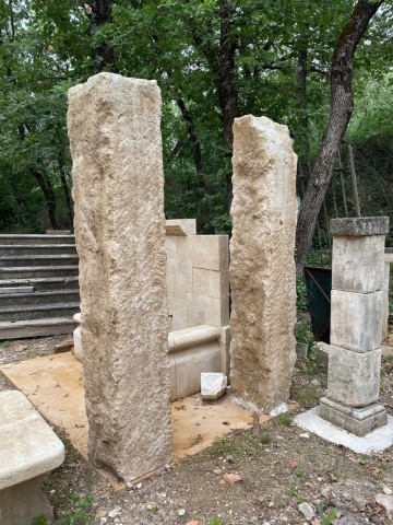 STONE PILARS