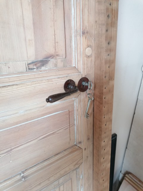 Porte Ancienne Sapin